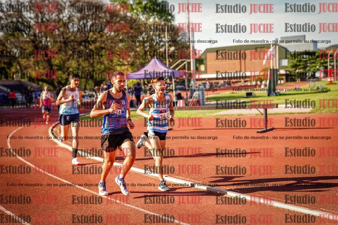 Fotos de los 1500 m llanos de varones