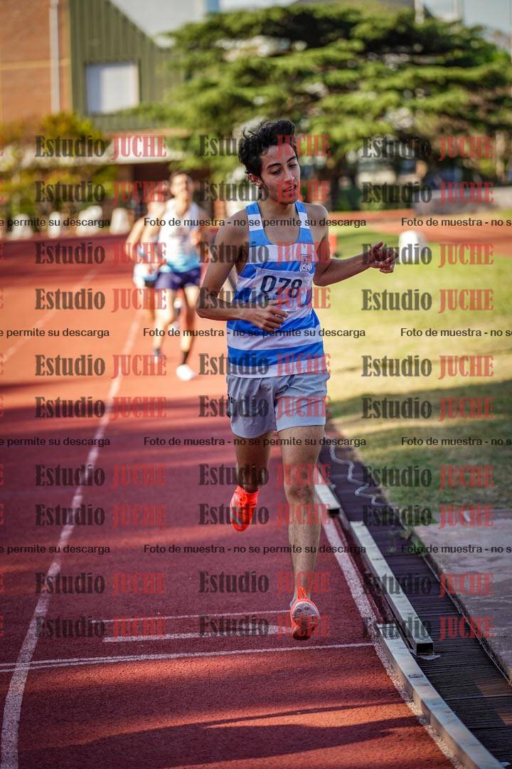 Fotos de los 1500 m llanos de varones