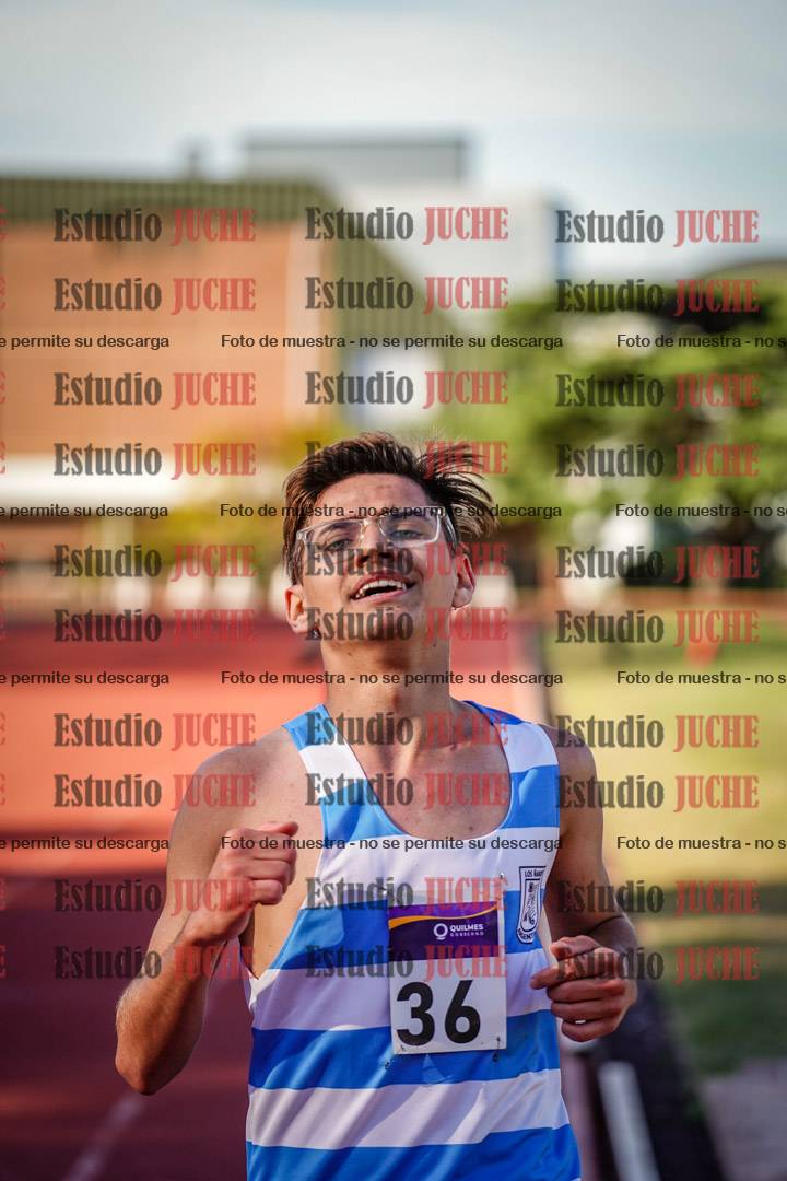 Fotos de los 1500 m llanos de varones