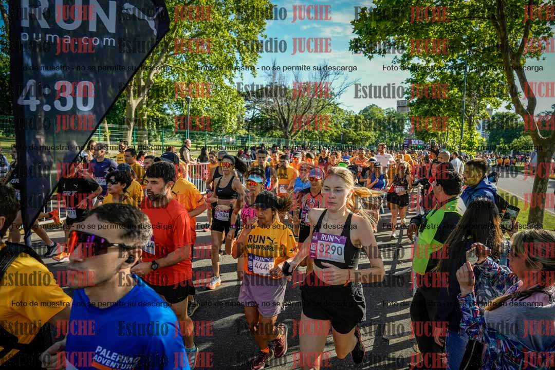 Fotos de la largada de la carrera