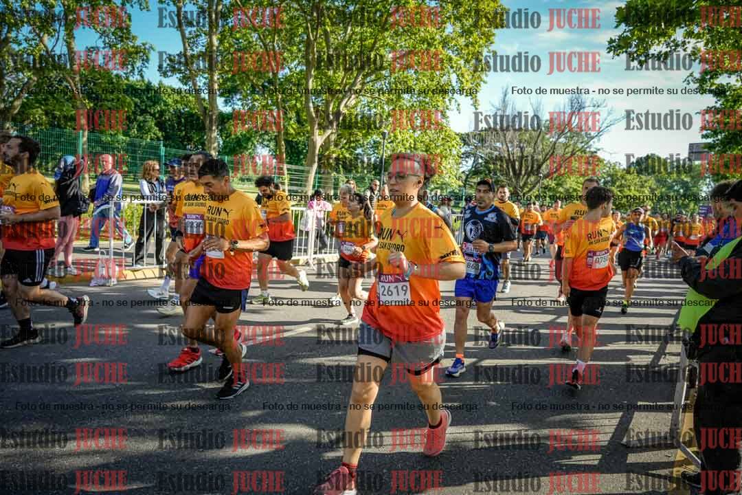 Fotos de la largada de la carrera