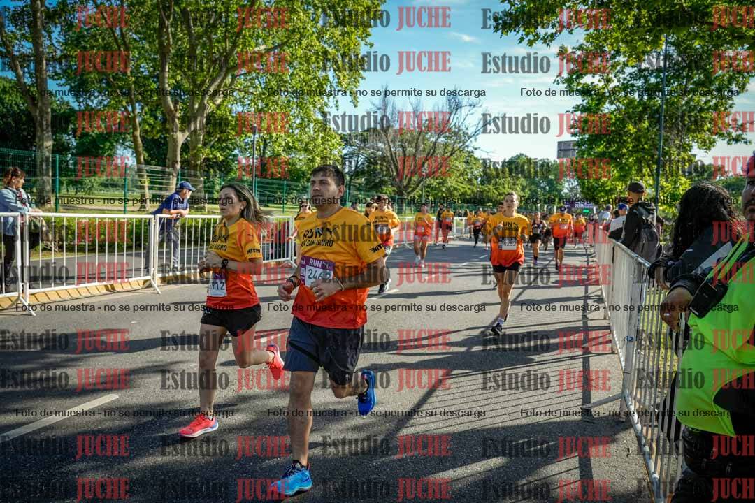 Fotos de la largada de la carrera