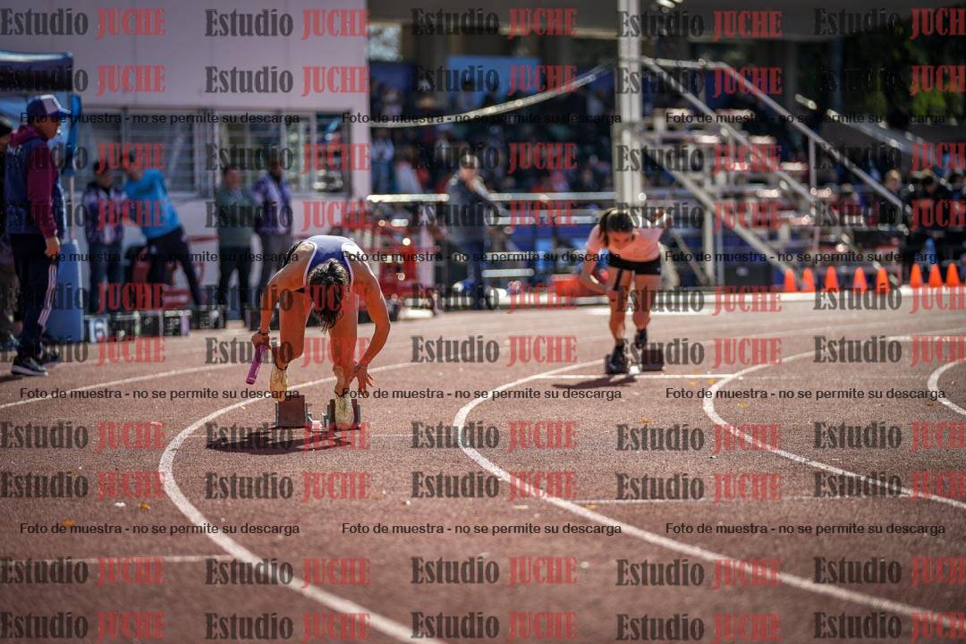 Fotos de la posta 4x100 m llanos de especial - (mujeres y varones - mayores y U20)