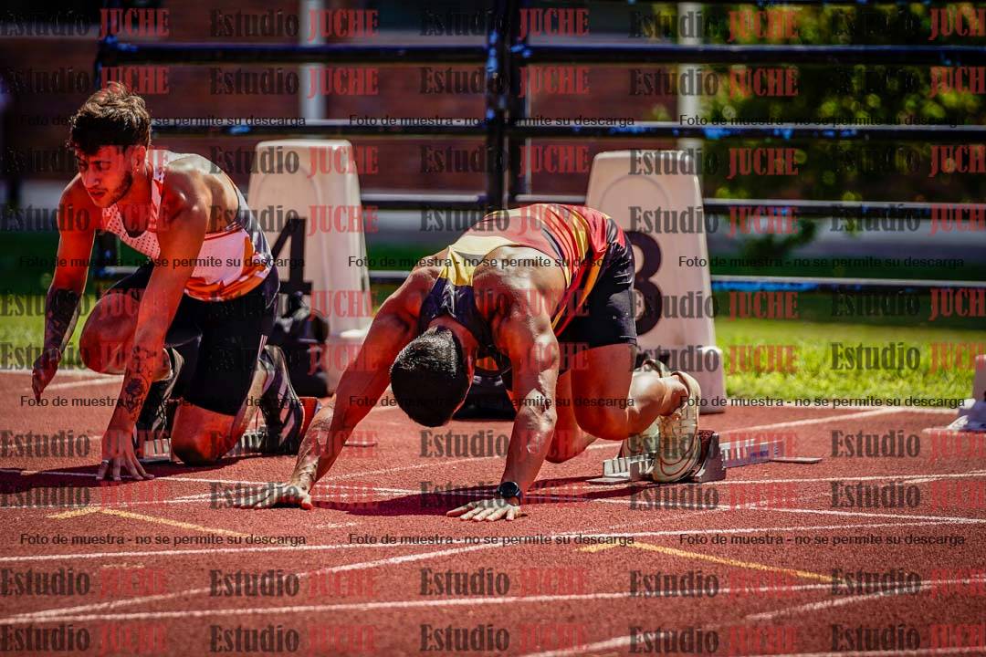 Fotos de los 110 m con vallas de varones