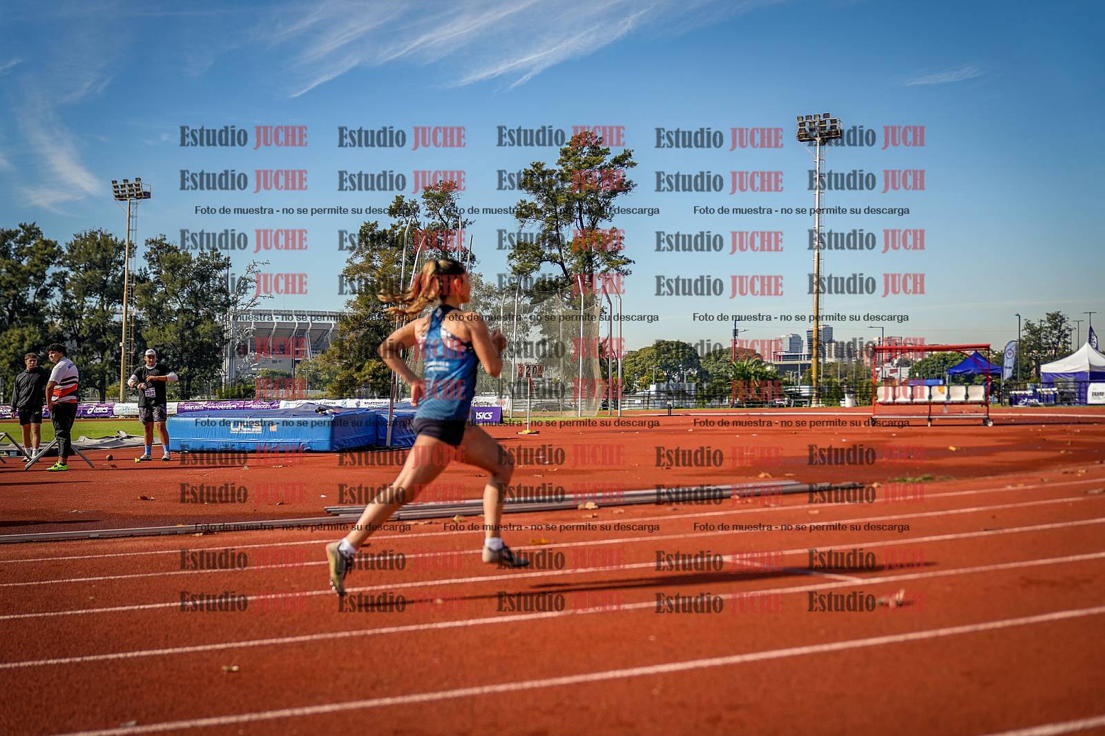 Fotos de los 800 m de mujeres - heptatlón 7