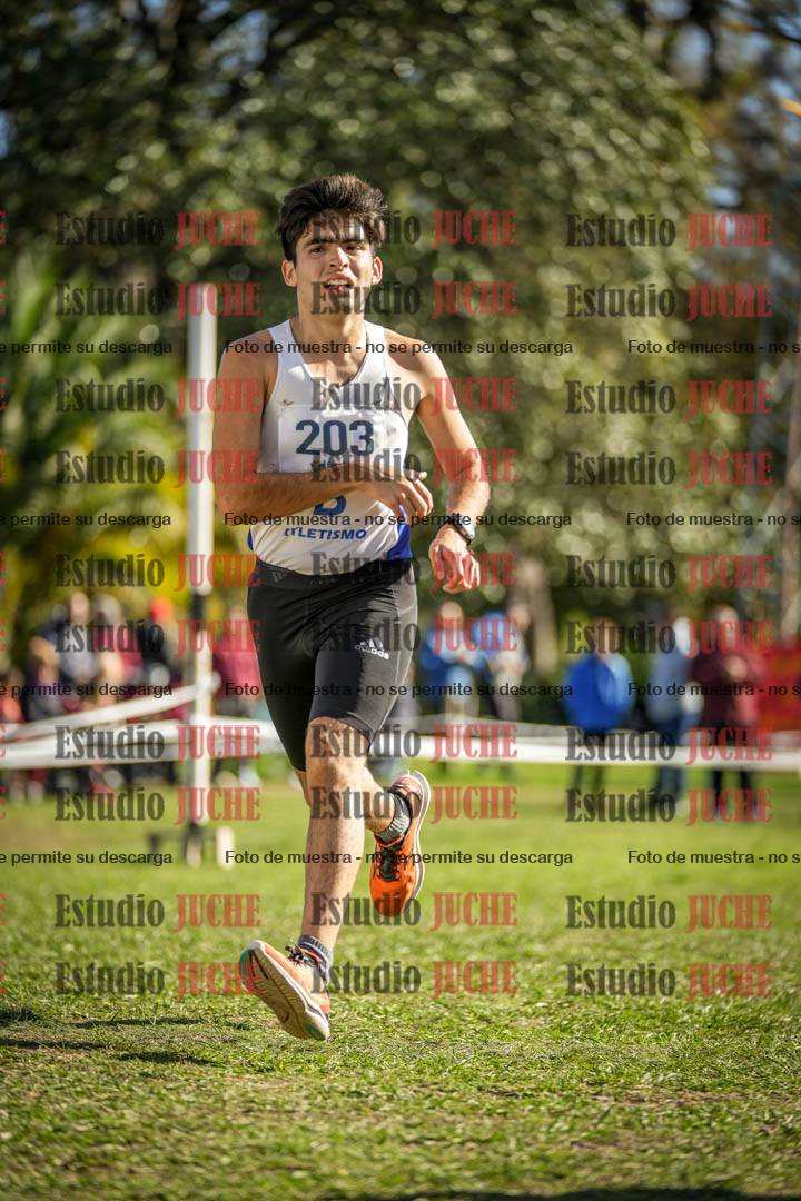 Fotos de la llegada del cross de 6000 m