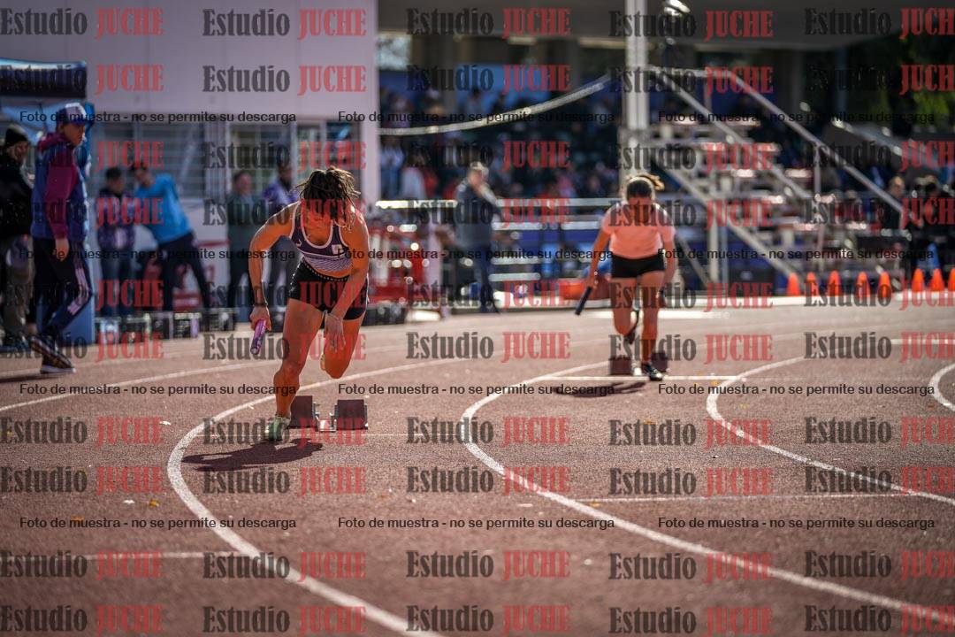 Fotos de la posta 4x100 m llanos de especial - (mujeres y varones - mayores y U20)