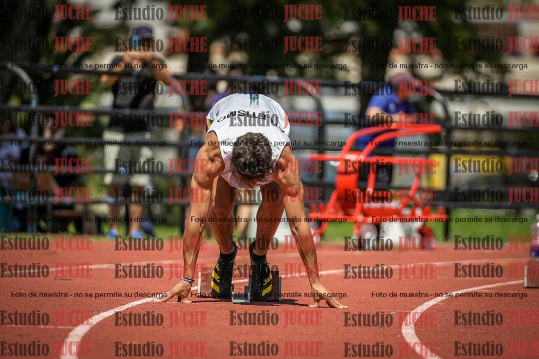 Fotos de los 200 m llanos de varones