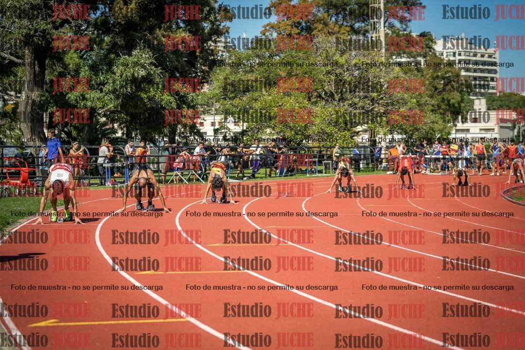 Fotos de los 200 m llanos de varones