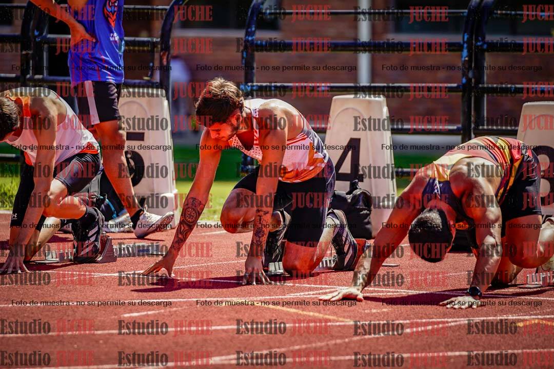 Fotos de los 110 m con vallas de varones