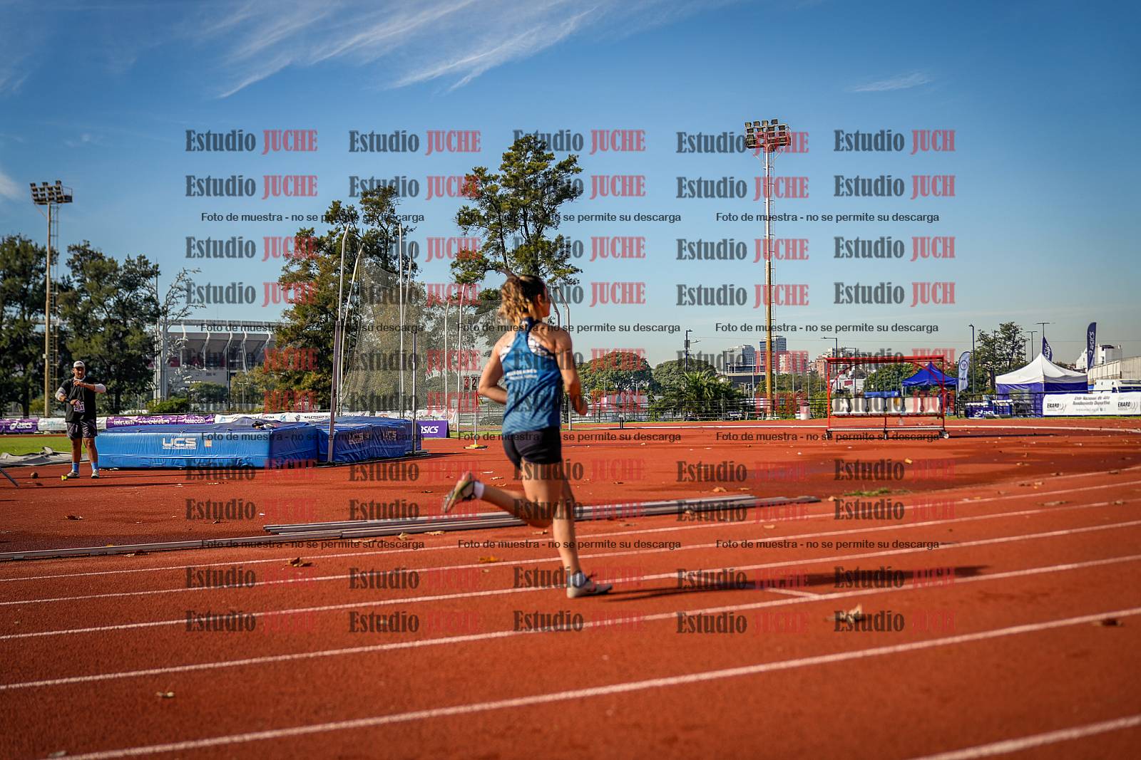 Fotos de los 800 m de mujeres - heptatlón 7