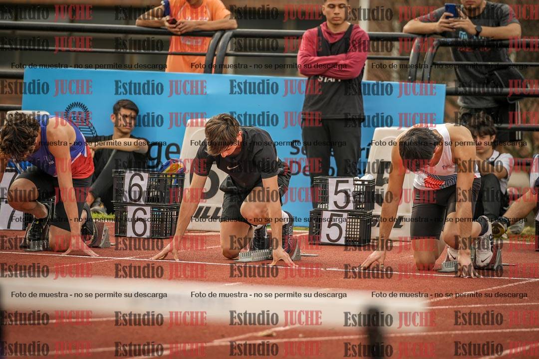 Fotos de los 110 m con vallas de varones - FINAL