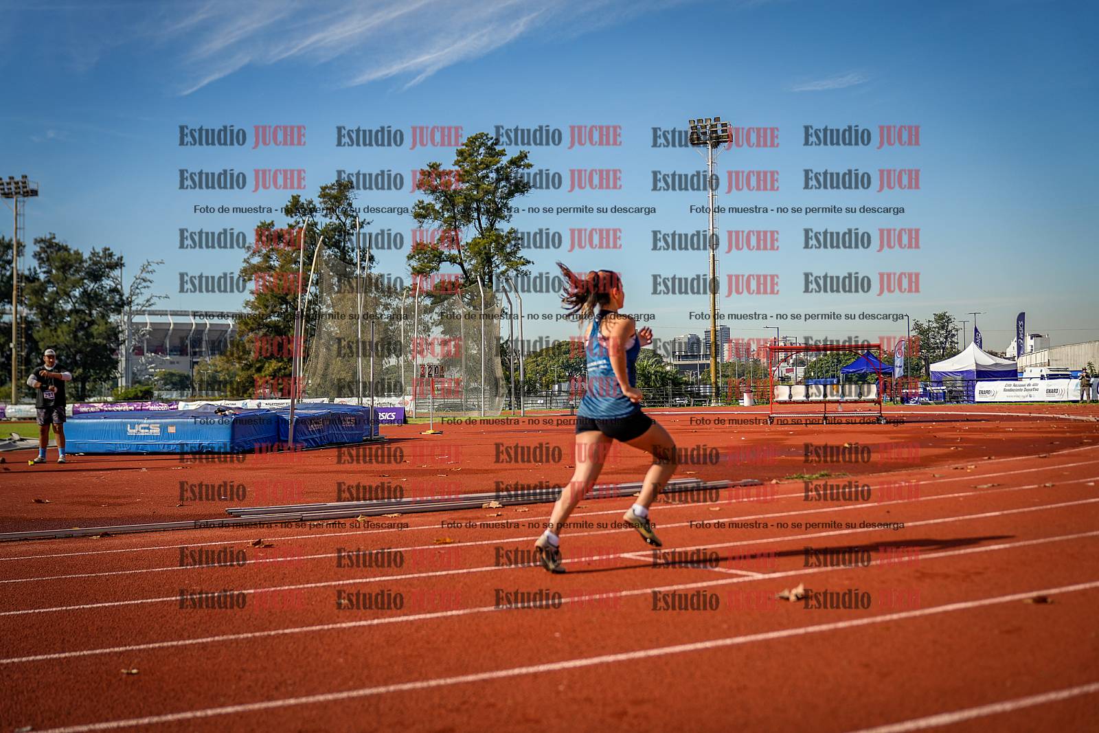 Fotos de los 800 m de mujeres - heptatlón 7