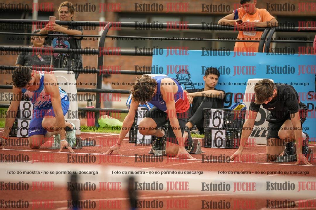 Fotos de los 110 m con vallas de varones - FINAL