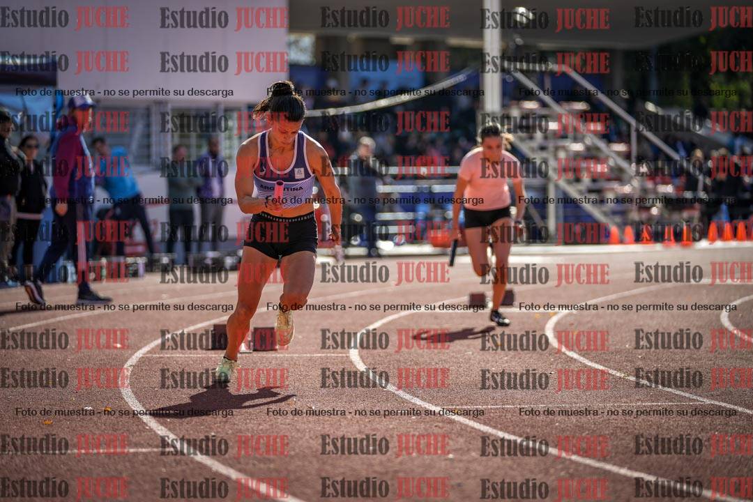 Fotos de la posta 4x100 m llanos de especial - (mujeres y varones - mayores y U20)