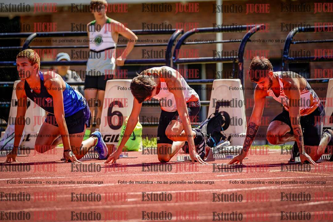 Fotos de los 110 m con vallas de varones