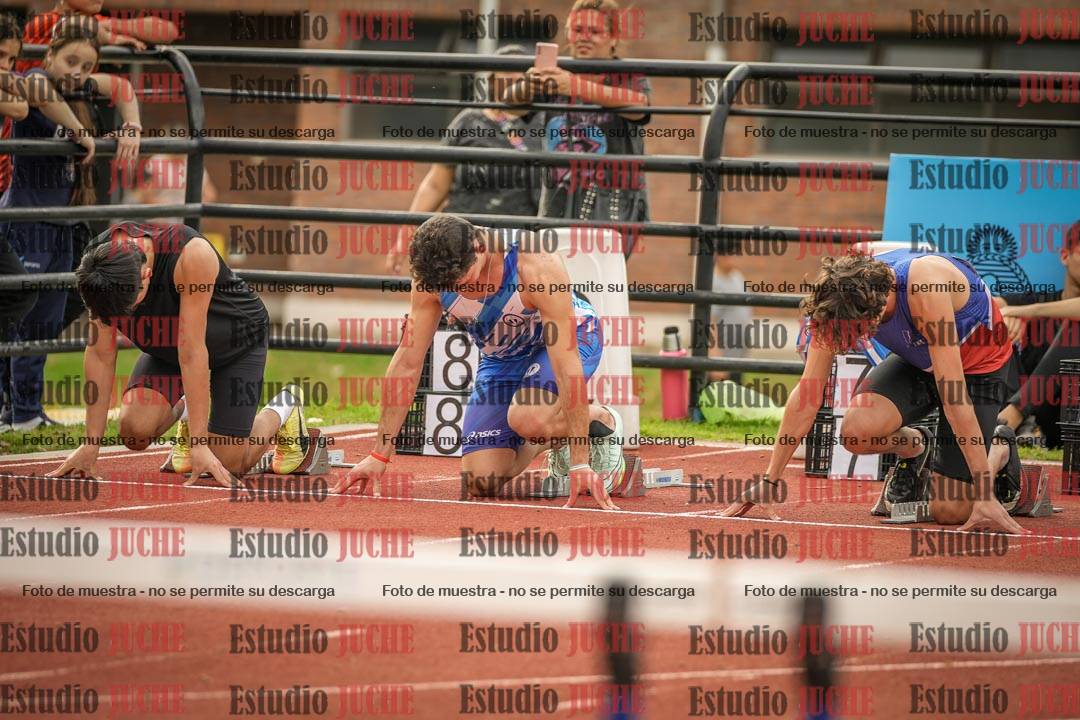 Fotos de los 110 m con vallas de varones - FINAL