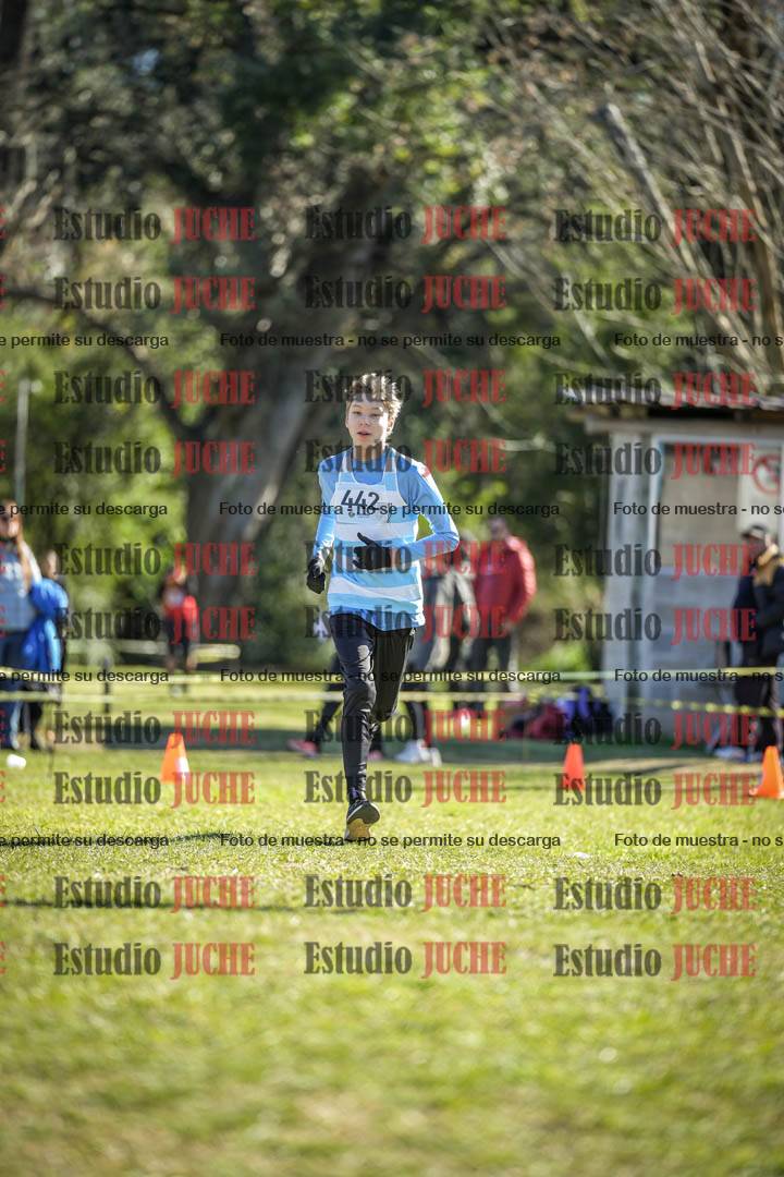 Fotos de la llegada del cross de 2000 m