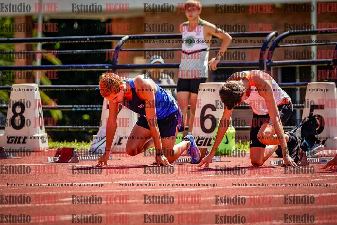 Fotos de los 110 m con vallas de varones