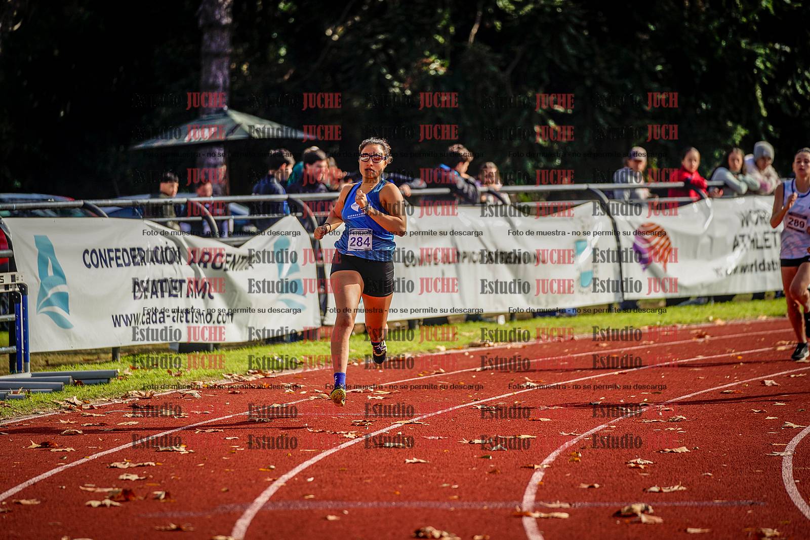 Fotos de los 800 m de mujeres - heptatlón 7