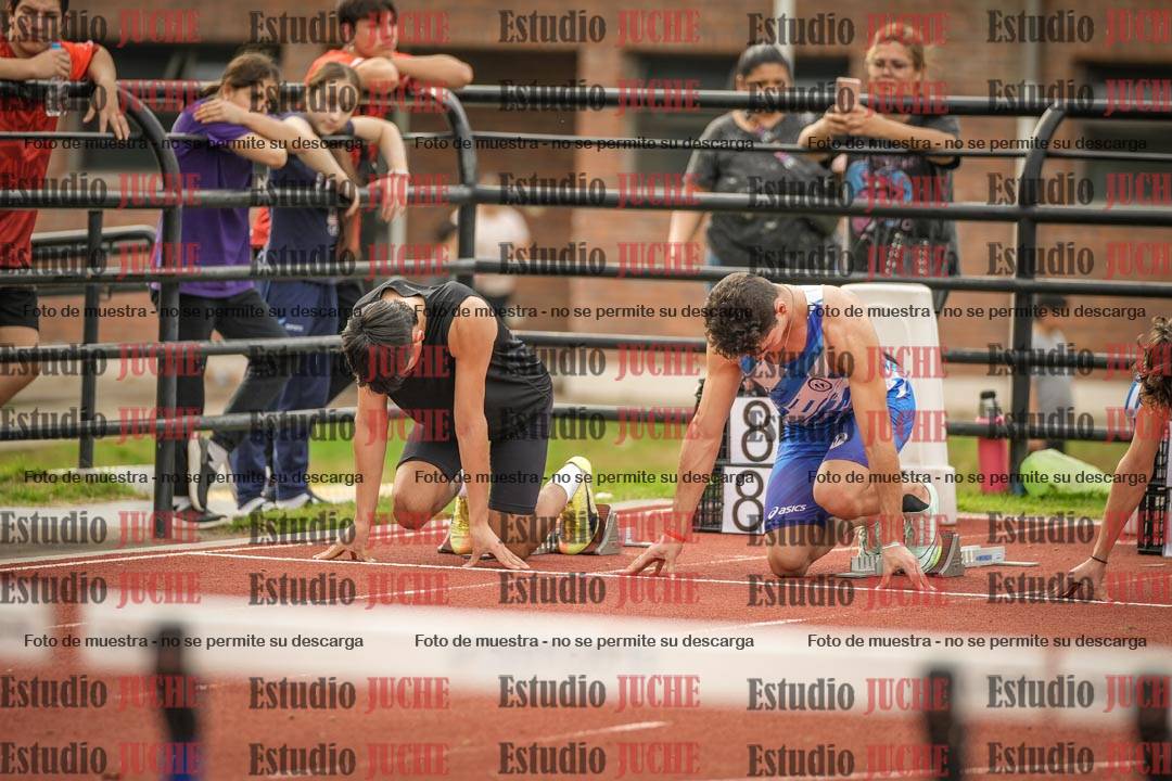 Fotos de los 110 m con vallas de varones - FINAL