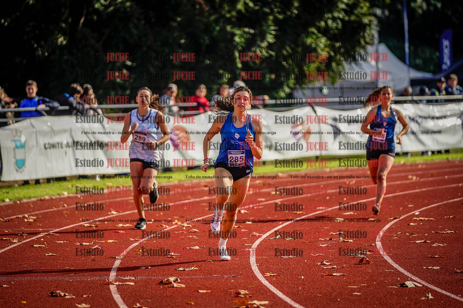 Fotos de los 800 m de mujeres - heptatlón 7