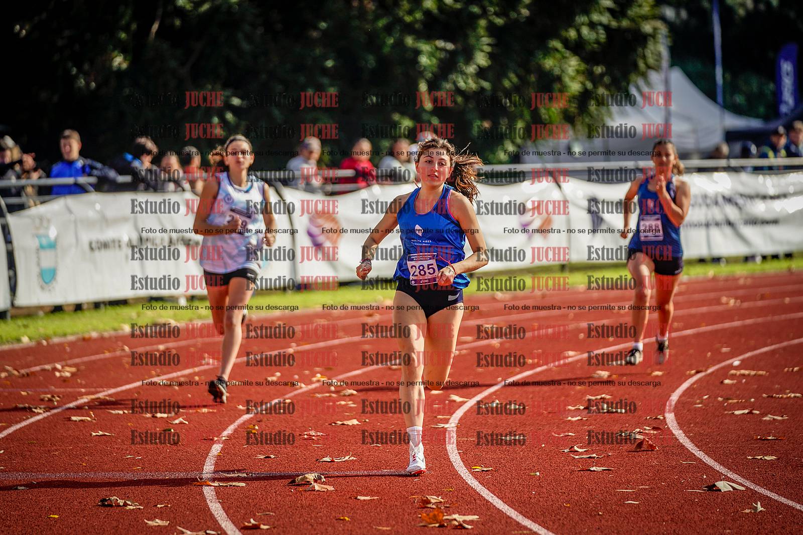 Fotos de los 800 m de mujeres - heptatlón 7