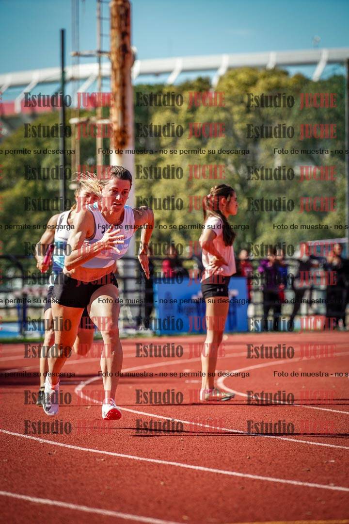 Fotos de la posta 4x100 m llanos de especial - (mujeres y varones - mayores y U20)