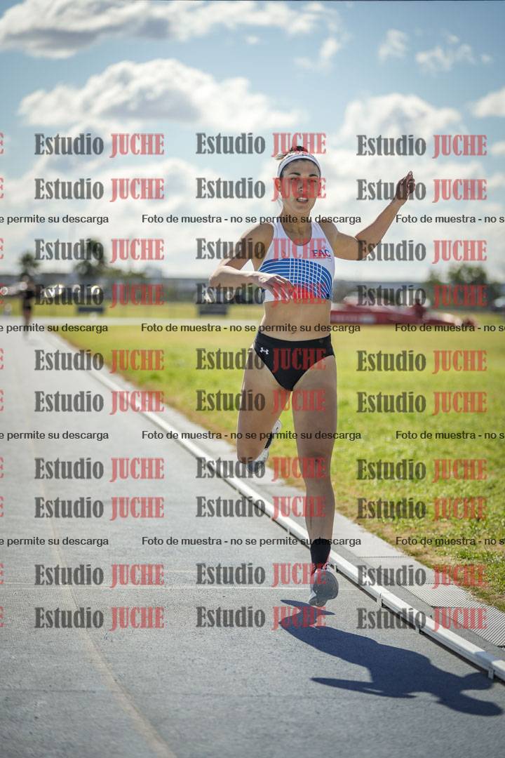 Fotos de los 800 m llanos de mujeres - heptatlón 7