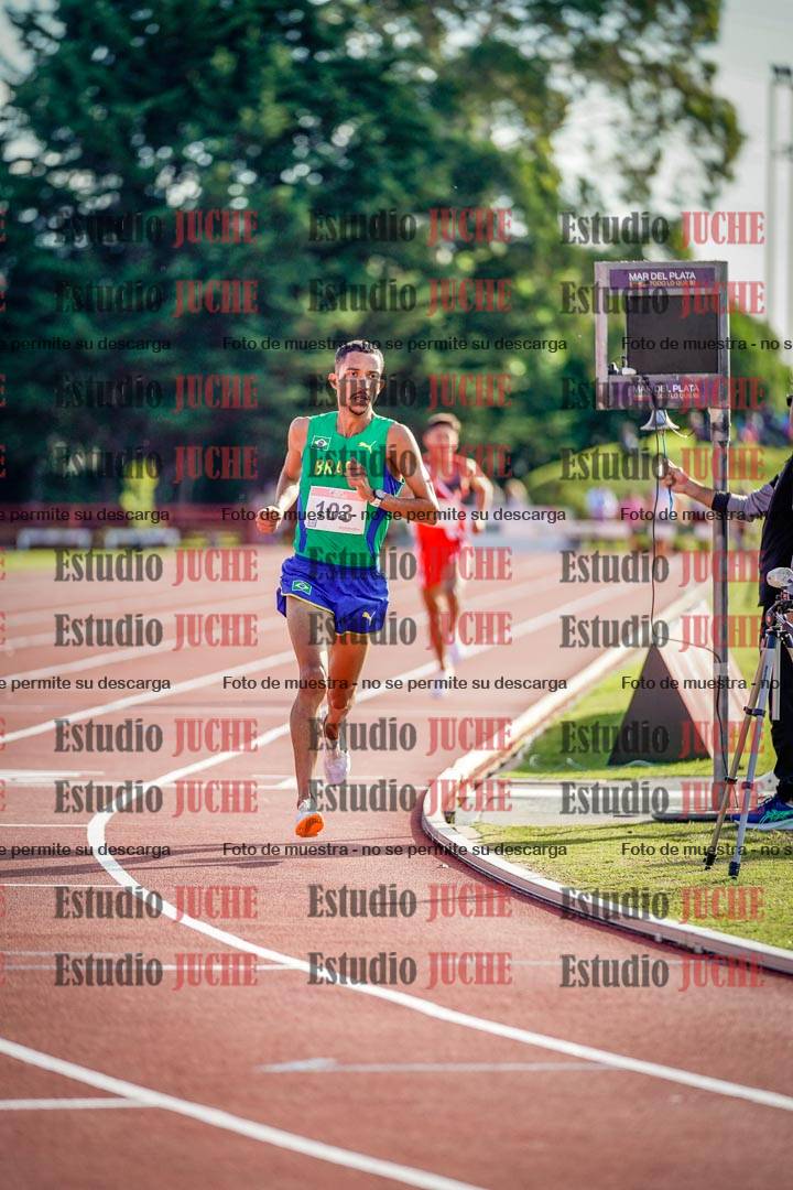 Fotos de los 3000 m con obstáculos de varones