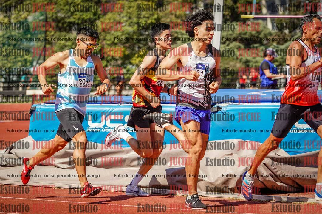Fotos de los 1500 m llanos de varones
