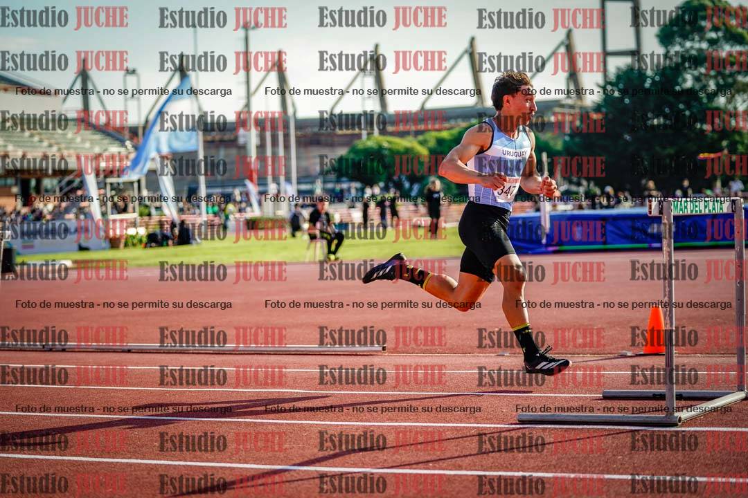 Fotos de los 400 m con vallas de varones