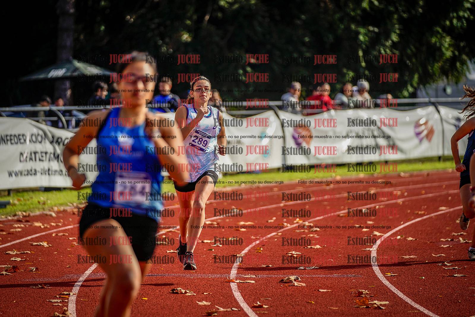 Fotos de los 800 m de mujeres - heptatlón 7