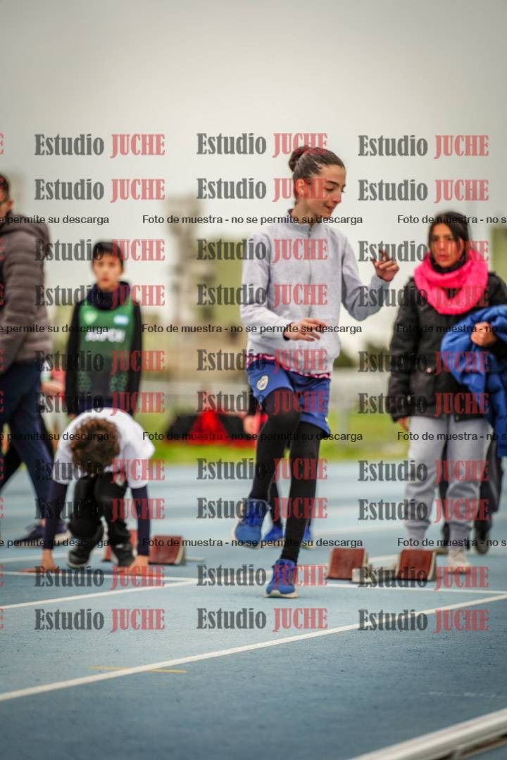 Fotos de los 50 m llanos de varones - U12