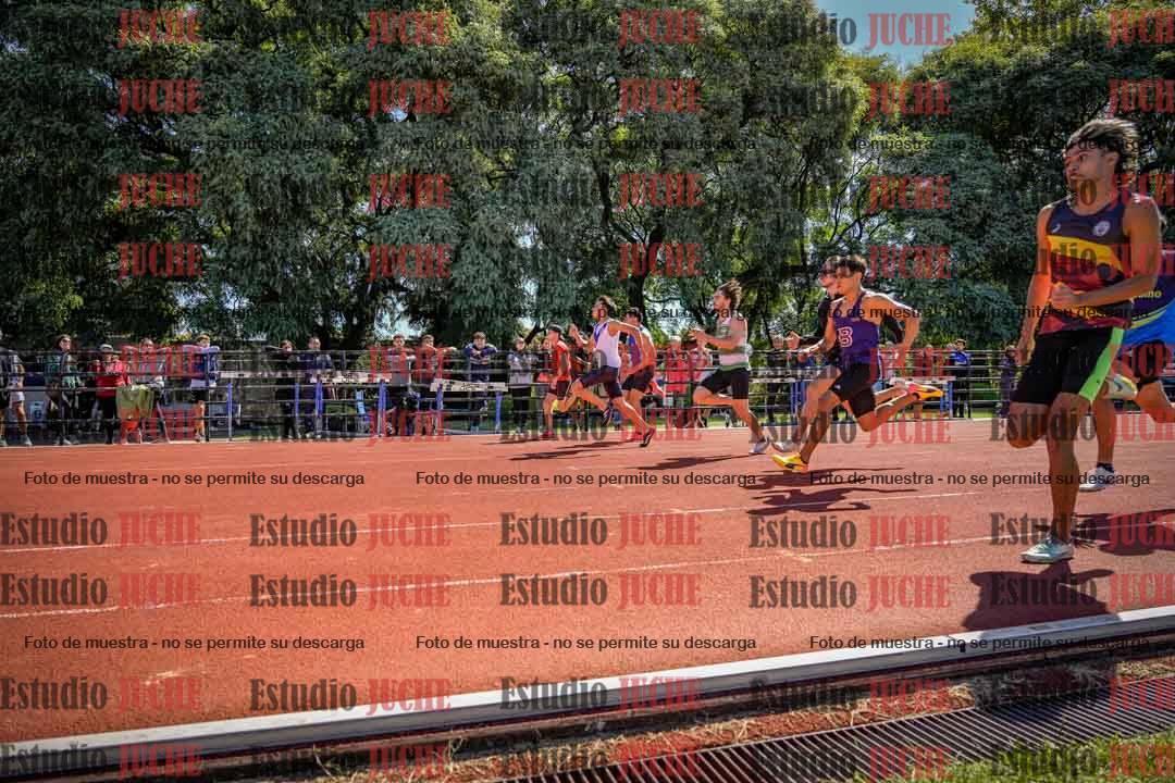 Fotos de los 100 m de varones