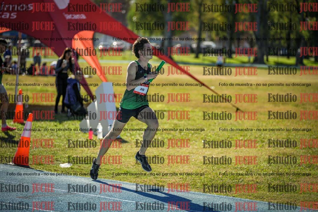 Fotos durante los relevos