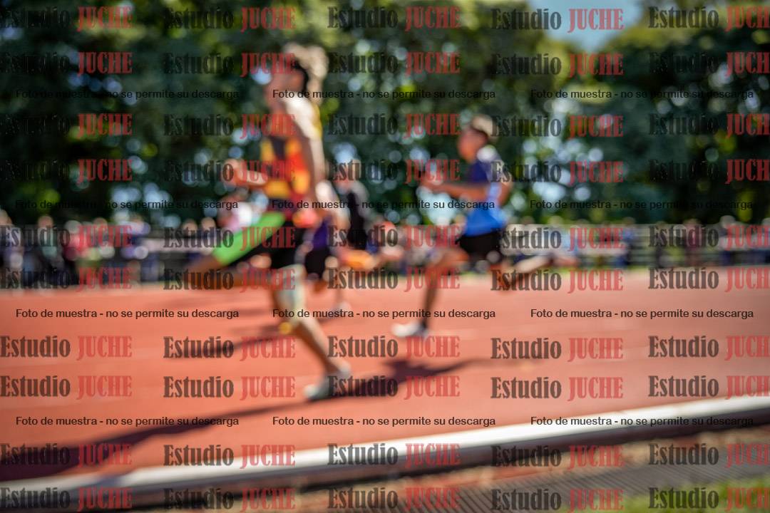 Fotos de los 100 m de varones
