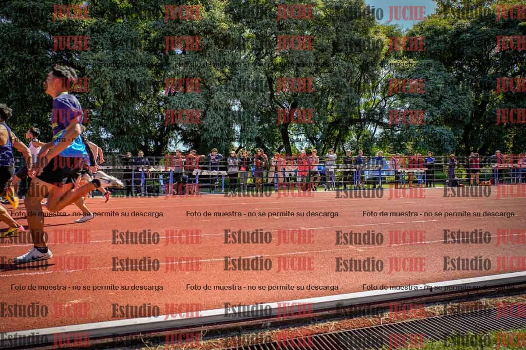 Fotos de los 100 m de varones