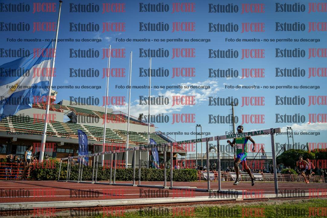 Fotos de los 400 m con vallas de varones