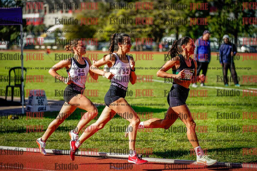 Fotos de los 1500 m de mujeres