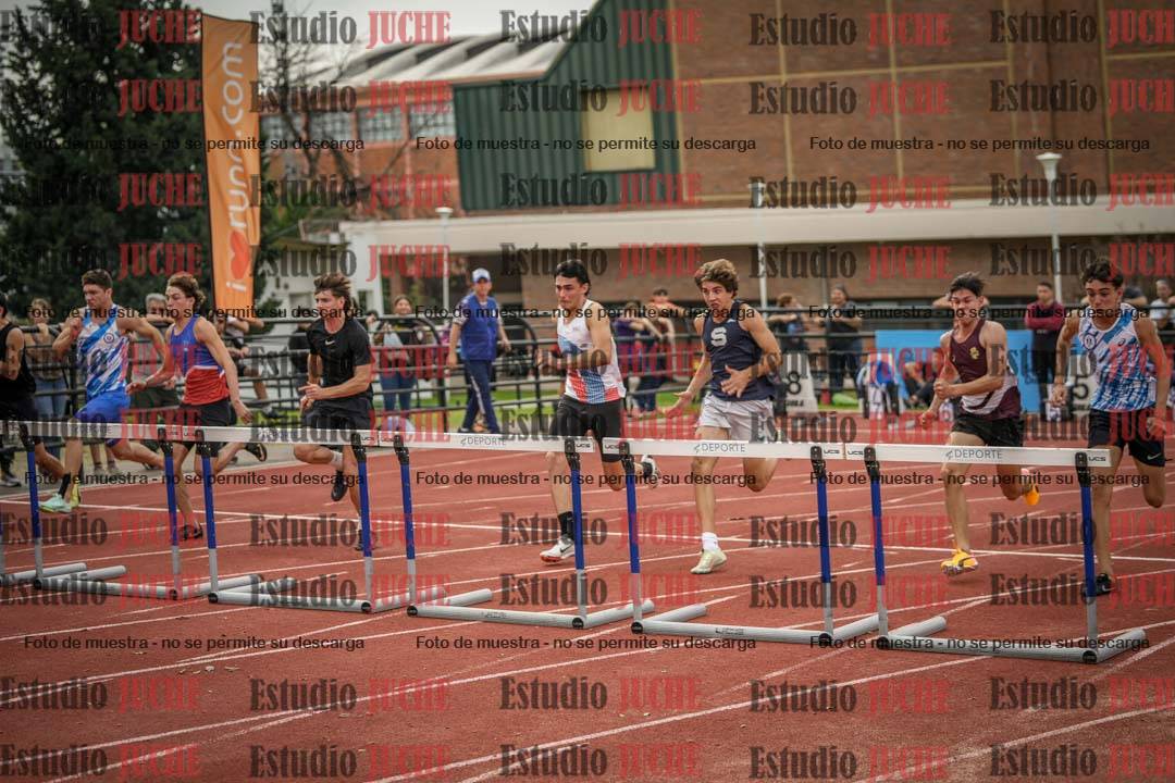 Fotos de los 110 m con vallas de varones - FINAL