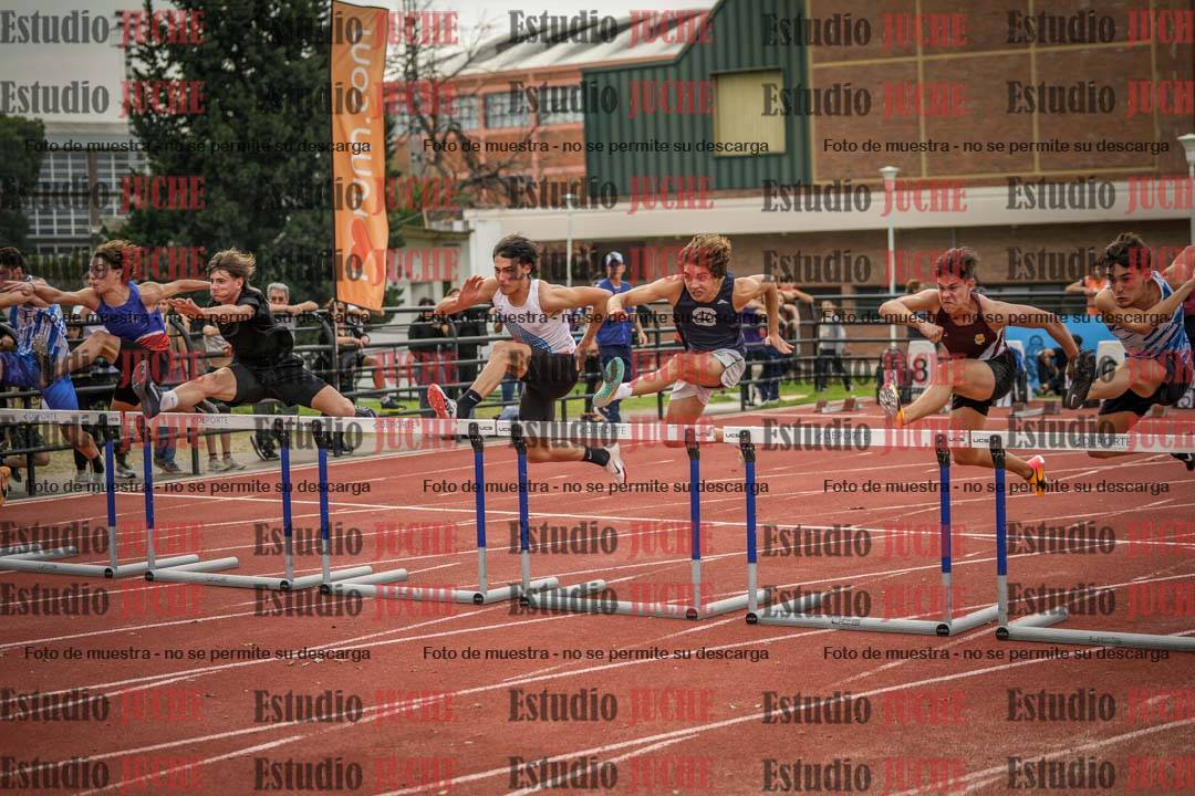 Fotos de los 110 m con vallas de varones - FINAL
