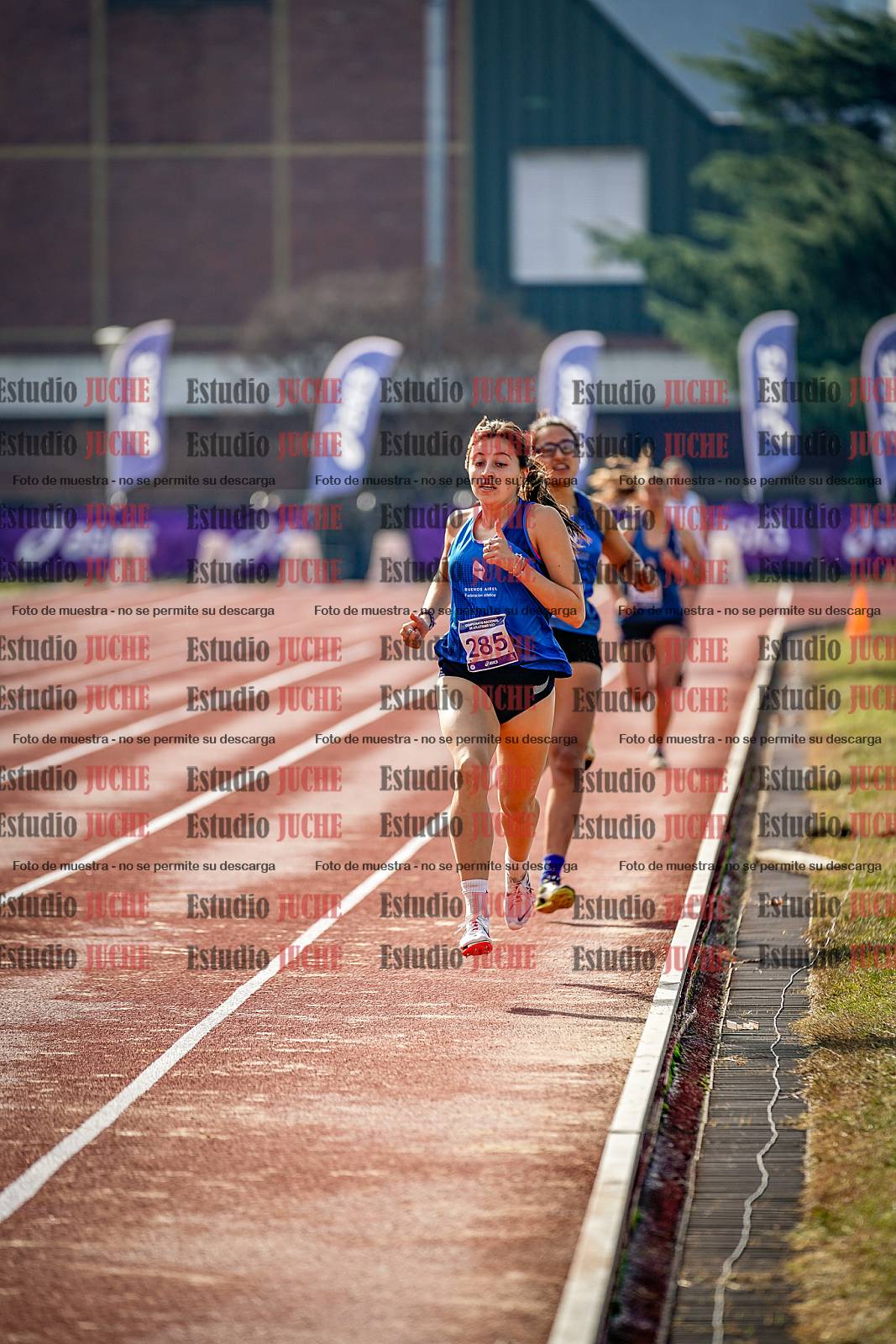 Fotos de los 800 m de mujeres - heptatlón 7