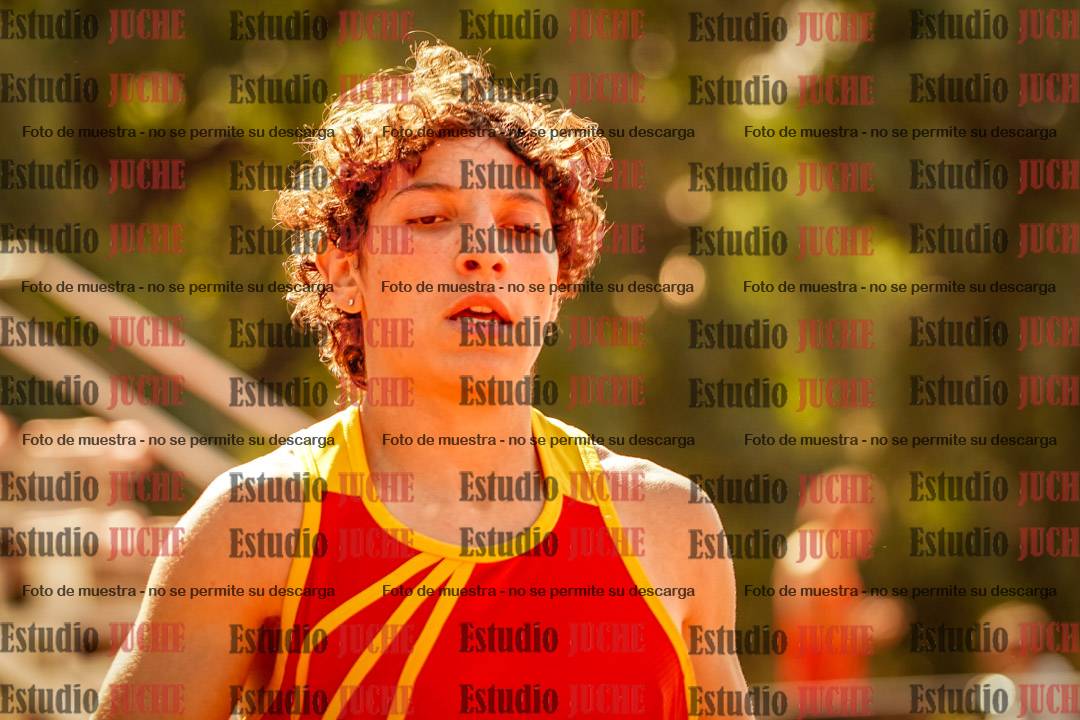 Fotos de los 100 m llanos de varones