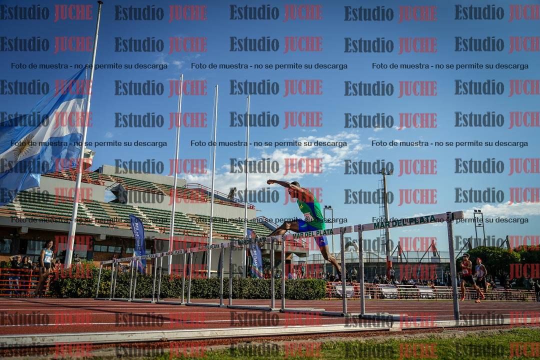 Fotos de los 400 m con vallas de varones