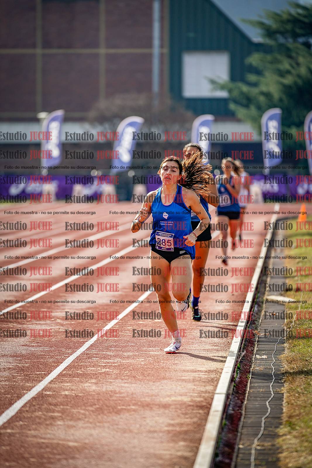 Fotos de los 800 m de mujeres - heptatlón 7