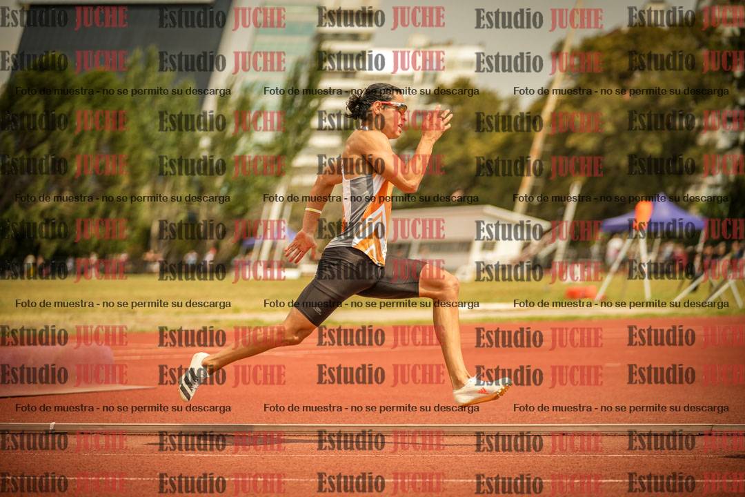 Fotos de los 200 m llanos de varones
