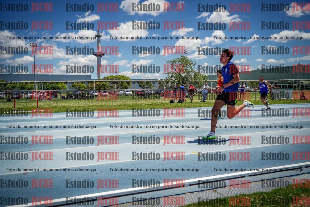 Fotos de los 100 m llanos de varones