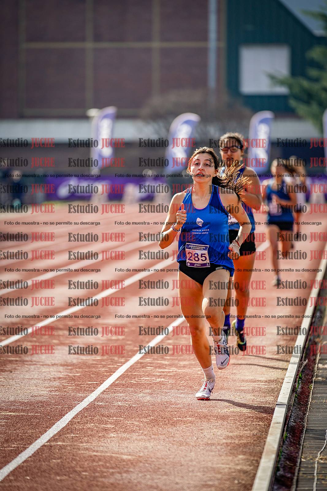 Fotos de los 800 m de mujeres - heptatlón 7