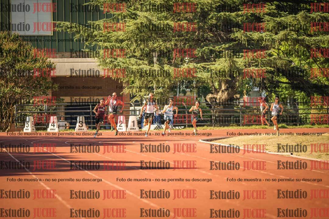 Fotos de los 200 m llanos de varones